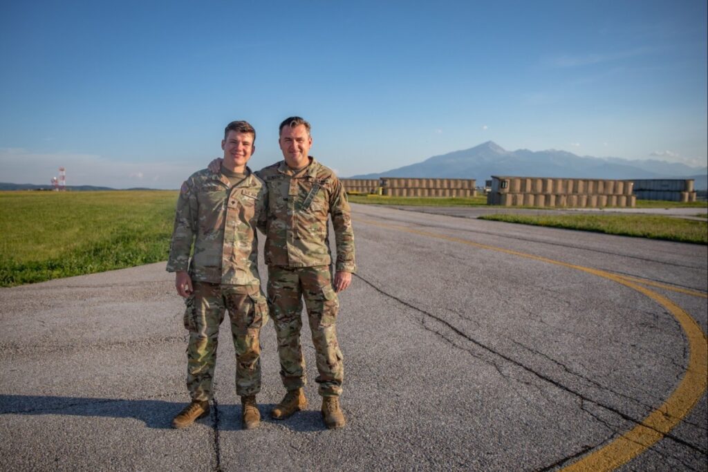 Michigan National Guard father and son reunited in Kosovo | Article