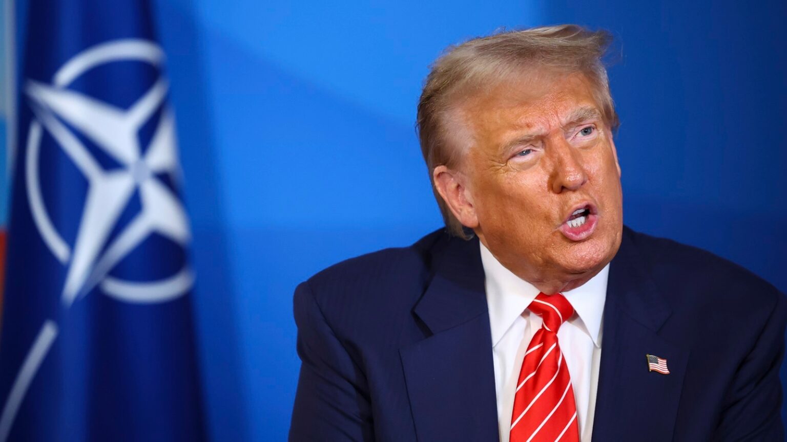 Iran-Israel Ceasefire News LIVE: Iran attack Israel US military air base in Doha, Qatar today missile strike Trump ceasefire agreement Latest Updates US President Donald Trump speaks during a meeting with NATO Secretary General Mark Rutte as he arrives for the Summit in The Hague, Netherlands, on Wednesday. (Photo: AP)