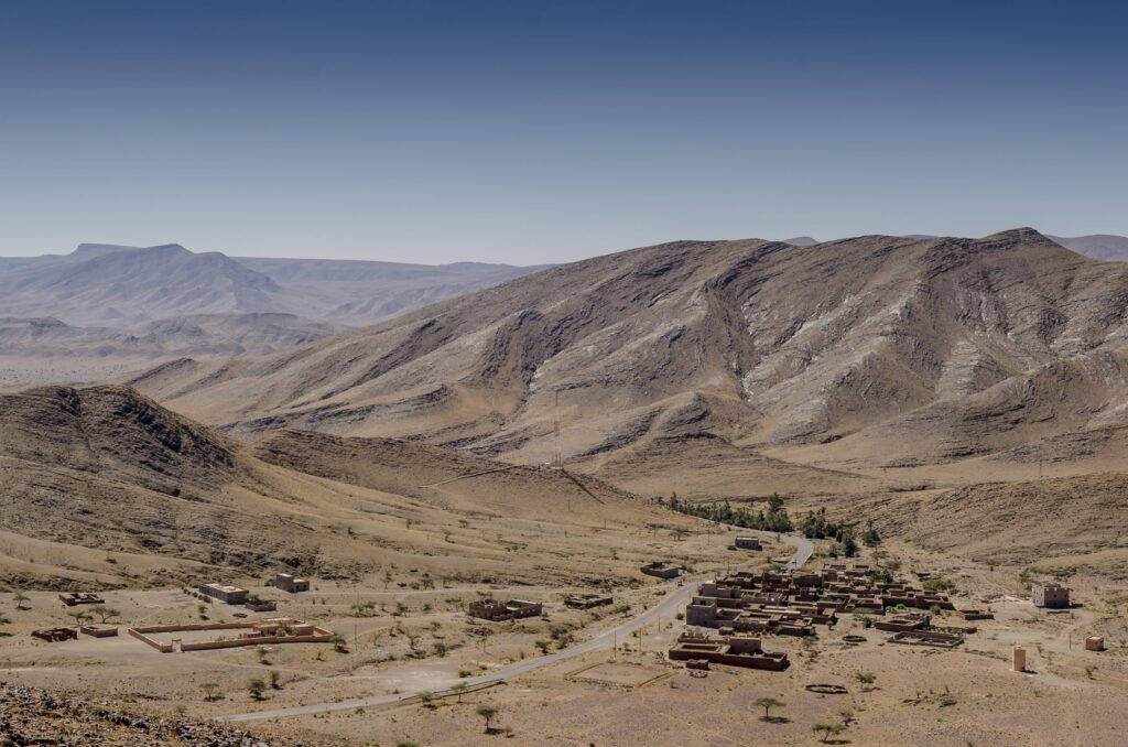 Morocco drought village