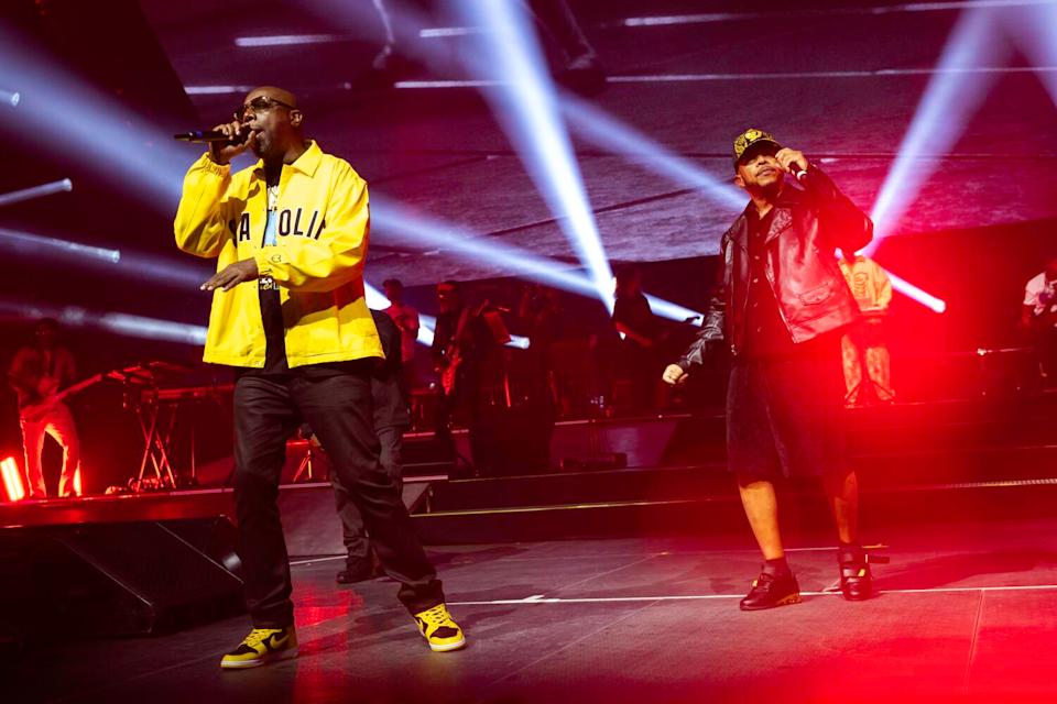 Inspectah Deck and U-God of Wu-Tang Clan perform at Crypto.com Arena