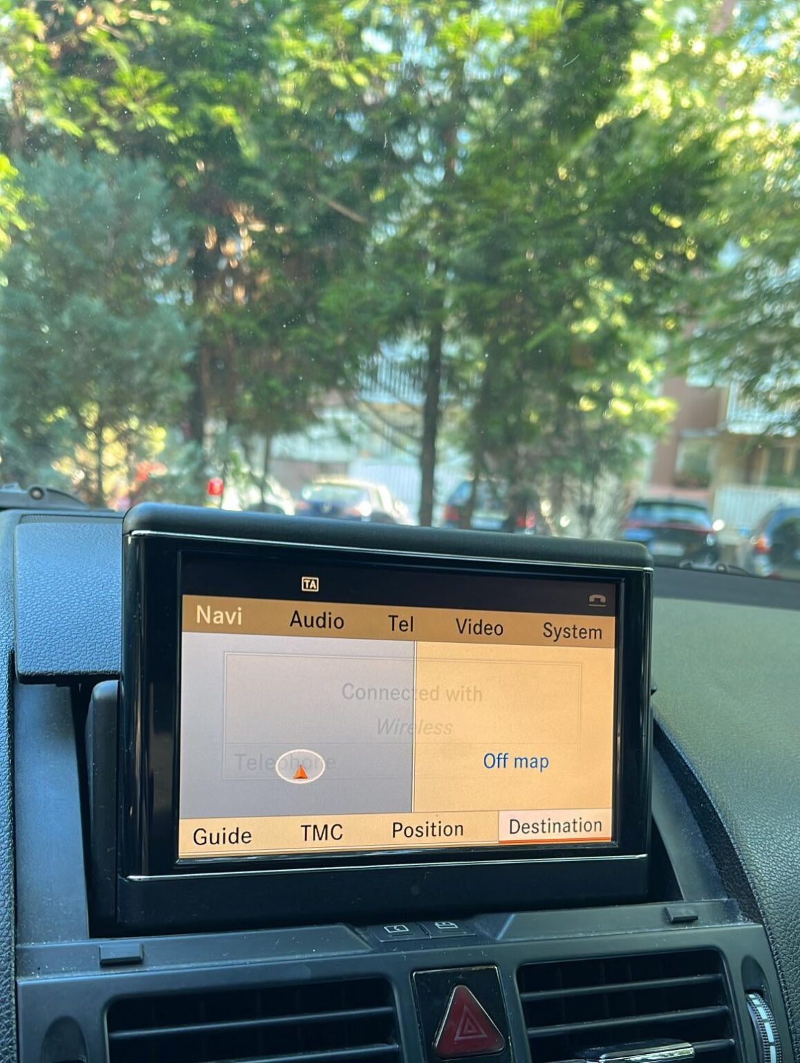 Mercedes c class navigation