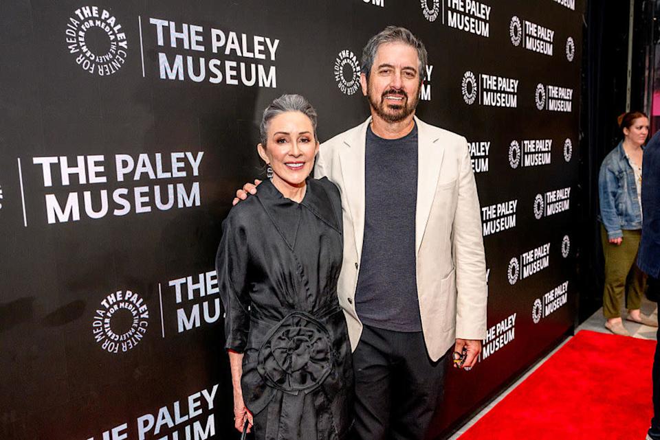 NEW YORK, NEW YORK - JUNE 16: Patricia Heaton and Ray Romano attend the 30 Years Of "Everybody Loves Raymond": An Evening With The Legends Of The Classic Sitcom event at The Paley Museum on June 16, 2025 in New York City. (Photo by Roy Rochlin/Getty Images)