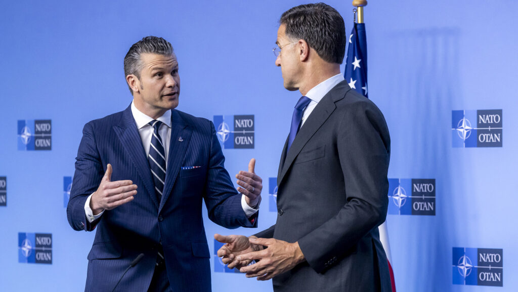 Remarks by the NATO Secretary General and the US Secretary of Defense – Meeting of NATO Ministers of Defence, Brussels