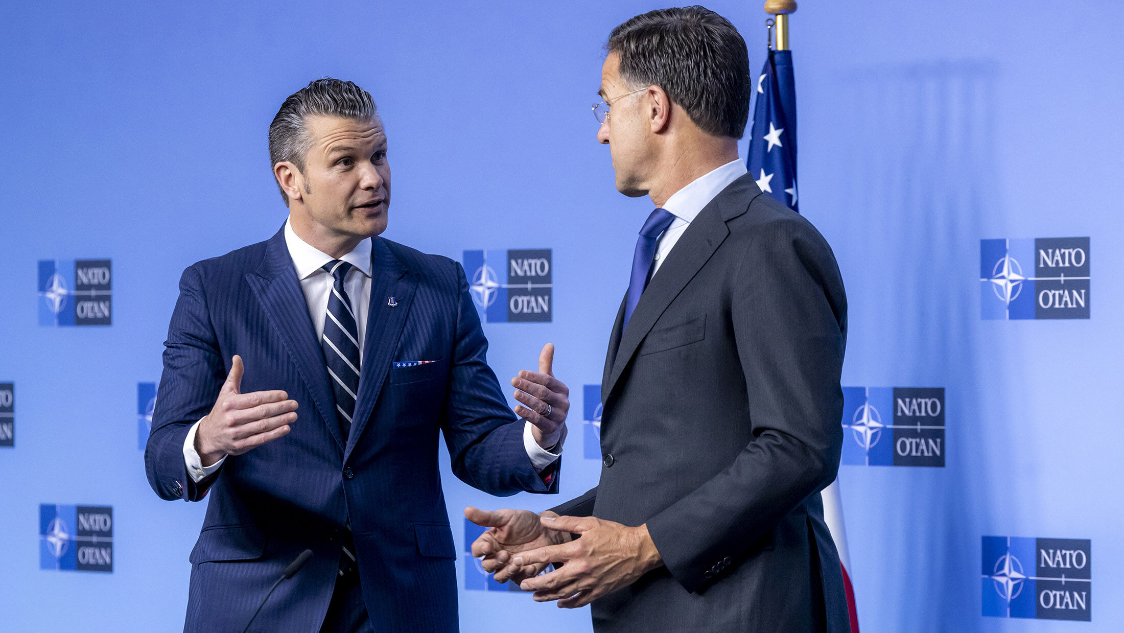Remarks by the NATO Secretary General and the US Secretary of Defense – Meeting of NATO Ministers of Defence, Brussels