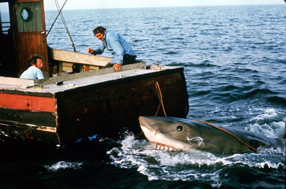 A scene from the classic film, "Jaws," which will be celebrating 50 years on June 20. You can stream the film now, and there are several theaters and special venues where it will be showing in coming weeks.