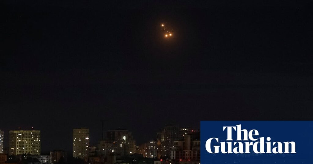 Russia has launched biggest air attack of three-year war on Ukraine, Kyiv says | Ukraine