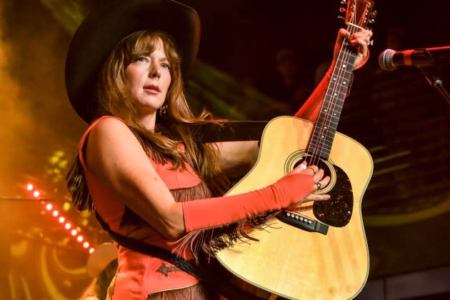 Kaitlin Butts is causing a stir on TikTok with her kiss-off country song "You Ain't Gotta Die (To Be Dead to Me)." - Credit: Jason Davis/Getty