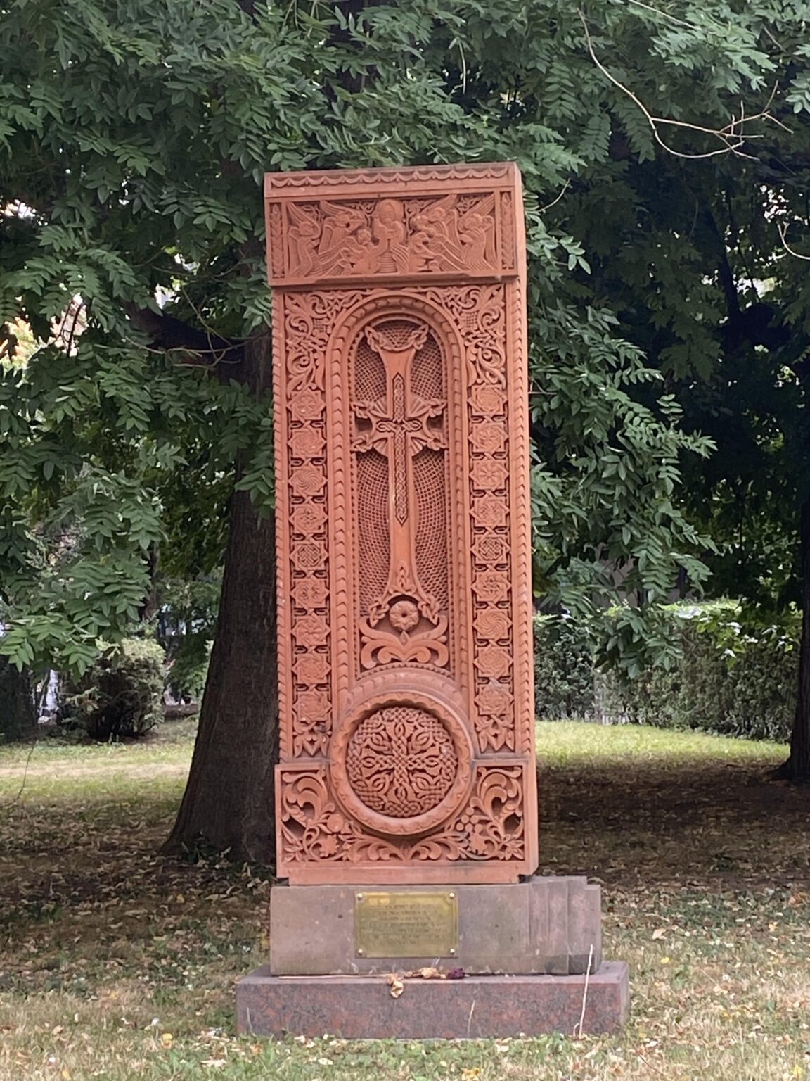 🇦🇲✝️ Armenian Khachkar in Prague, Czech Republic 🇨🇿 🇦🇲✝️ Armenian Khachkar in Prague, Czech Republic 🇨🇿