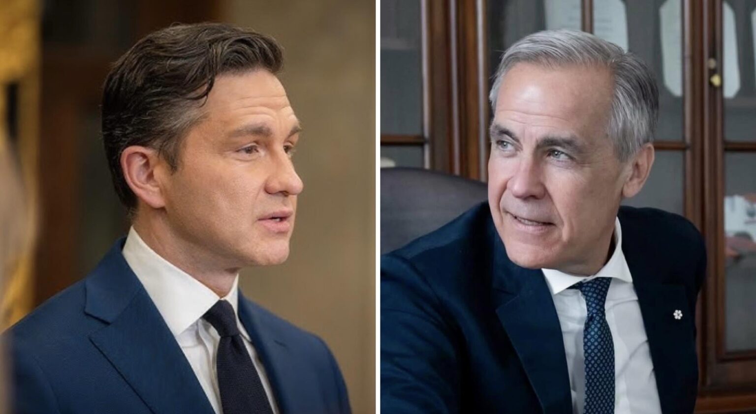 Mark Carney leads Pierre Poilievre in net favourability by 70 points