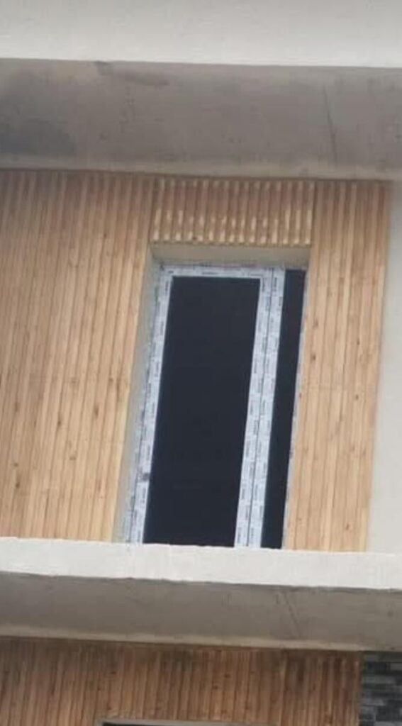 Why do they leave the protective film/tape on the window frames?