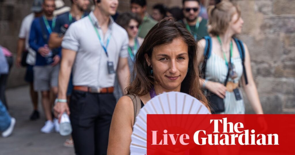 Severe weather warnings issued for southern Europe ahead of Bezos wedding in Venice – as it happened | European Union