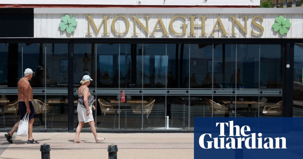 Two Scottish men shot dead outside Irish bar in southern Spain | Spain Two Scottish men shot dead outside Irish bar in southern Spain | Spain
