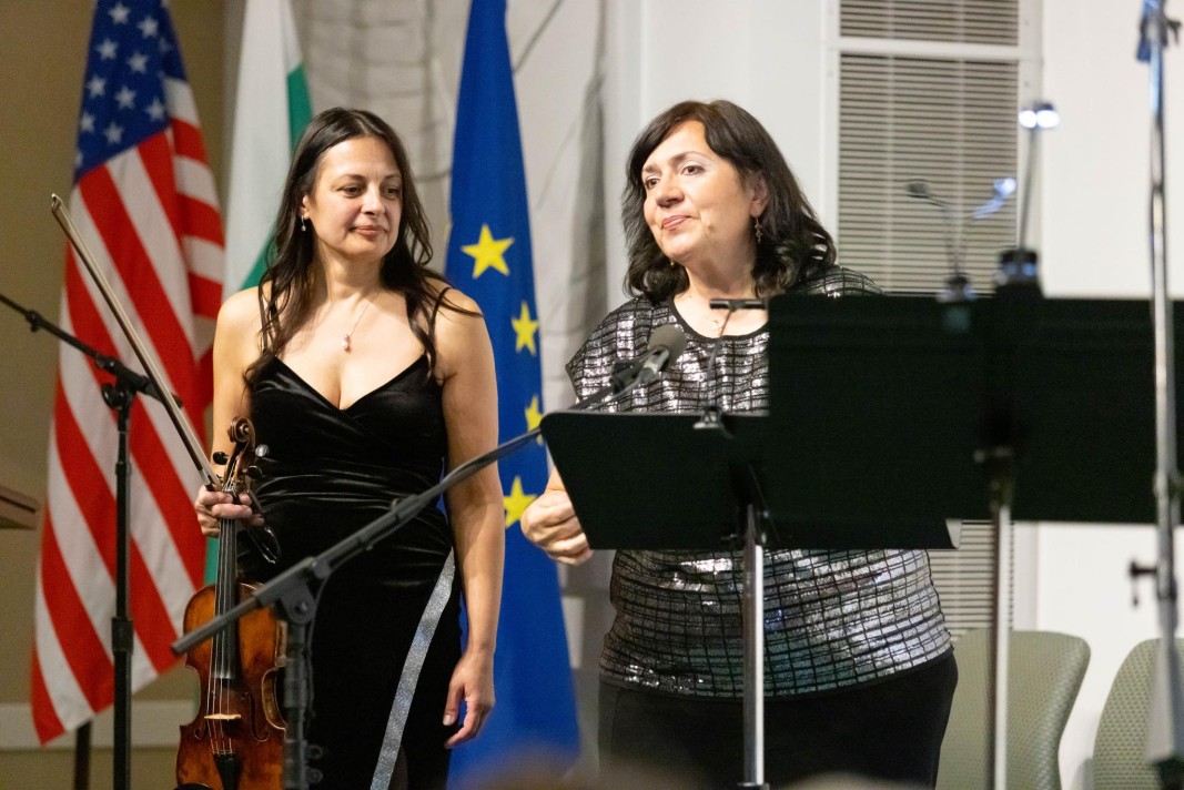 Blagomira Lipari and Penka Kouneva (right)