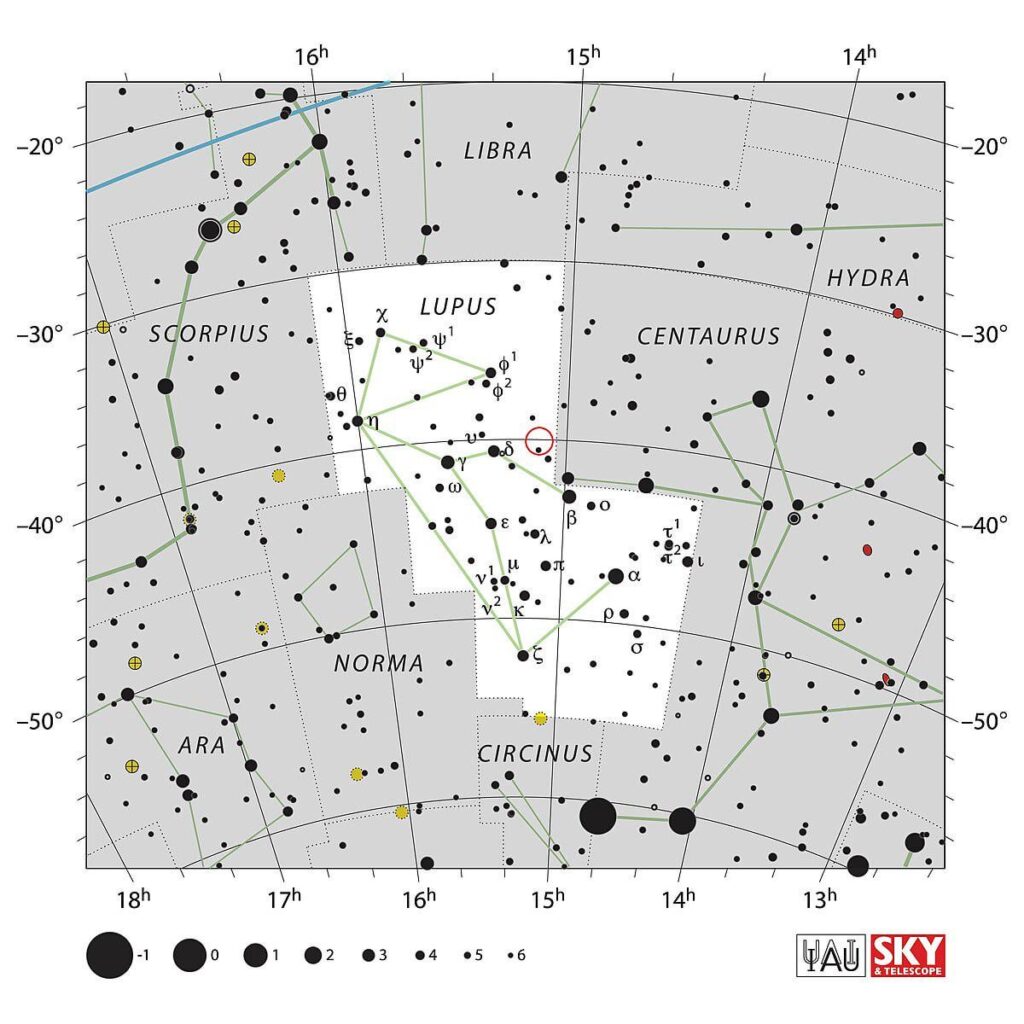 New Star being formed within the Milky Way V462 Lupi - Wikipedia