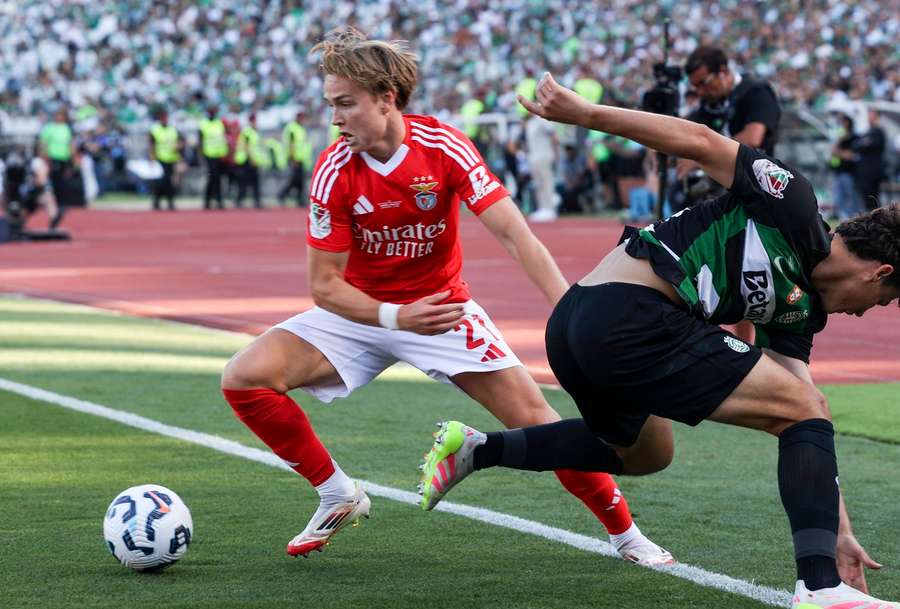Andreas Schjelderup is one of the future stars in the Norwegian squad