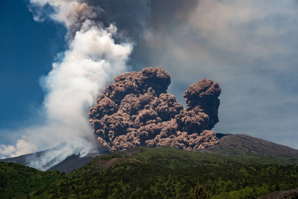 Italy's Mount Etna erupts, spewing ash, gas and rock