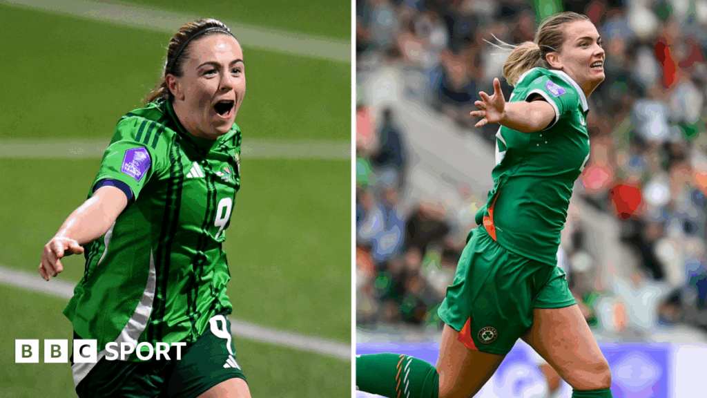Bosnia & Herzegovina v Northern Ireland and Republic of Ireland v Slovenia in Uefa Women’s Nations League action