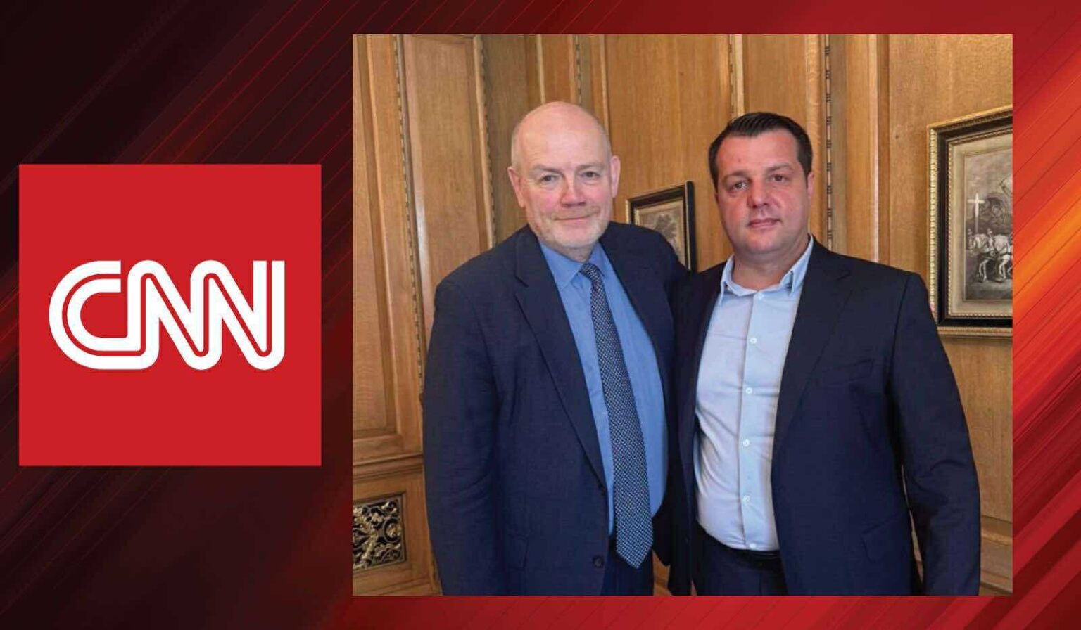 Shkëlqim Devolli meets CNN CEO Thompson in London, formalizes the entry of the American television in Kosovo