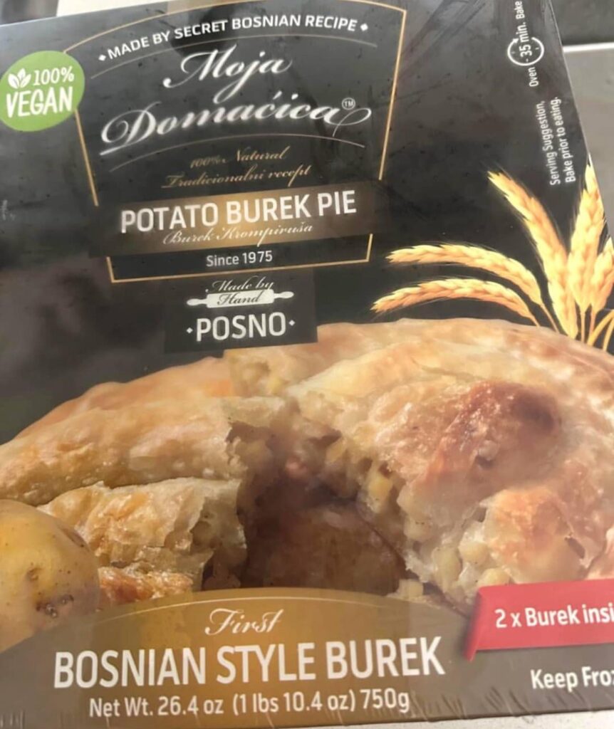 Hear the vegan burek 🤡