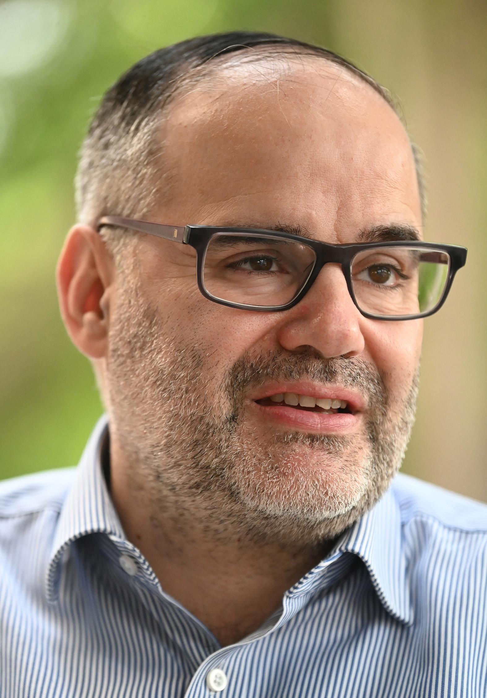 UNRWA director for the West Bank, Roland Friedrich said Malta has an important role to play in discussions about Palestine. Photo: Jonathan Borg