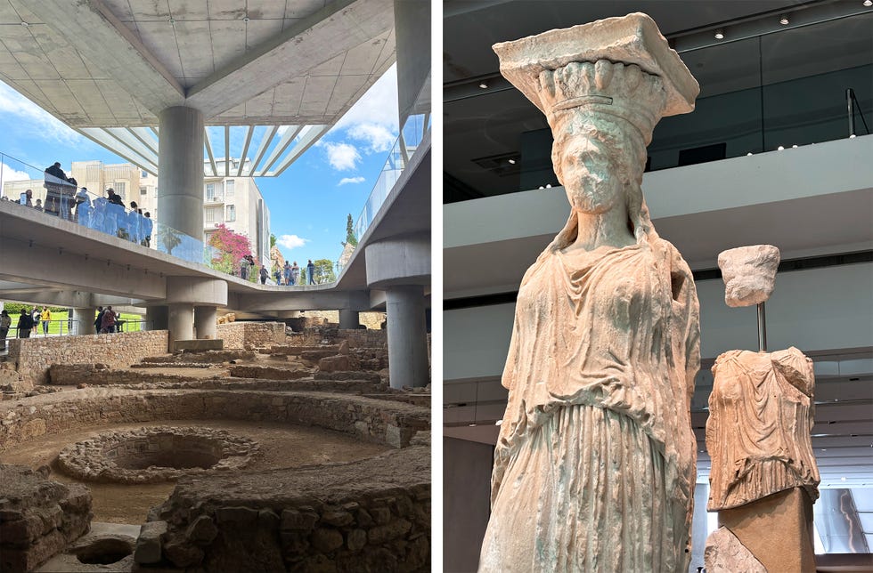 The Acropolis Museum in Athens, Greece.
