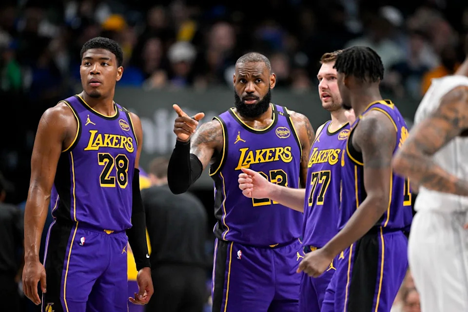 The Lakers have been predicted to sign Clint Capela this summer. © Jerome Miron-Imagn Images