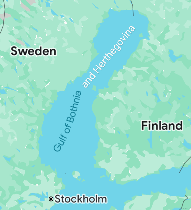 The map should show the full name