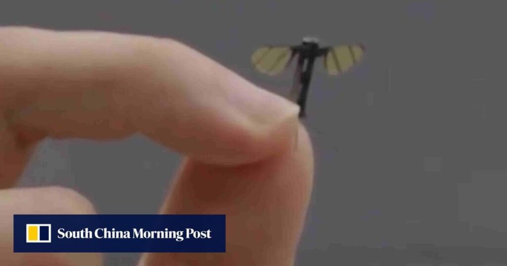 Chinese military lab creates mosquito-sized microdrone for covert operations