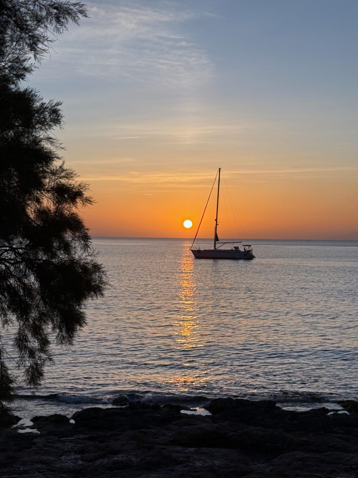Sunrise in Syros! Can you guess where I am?