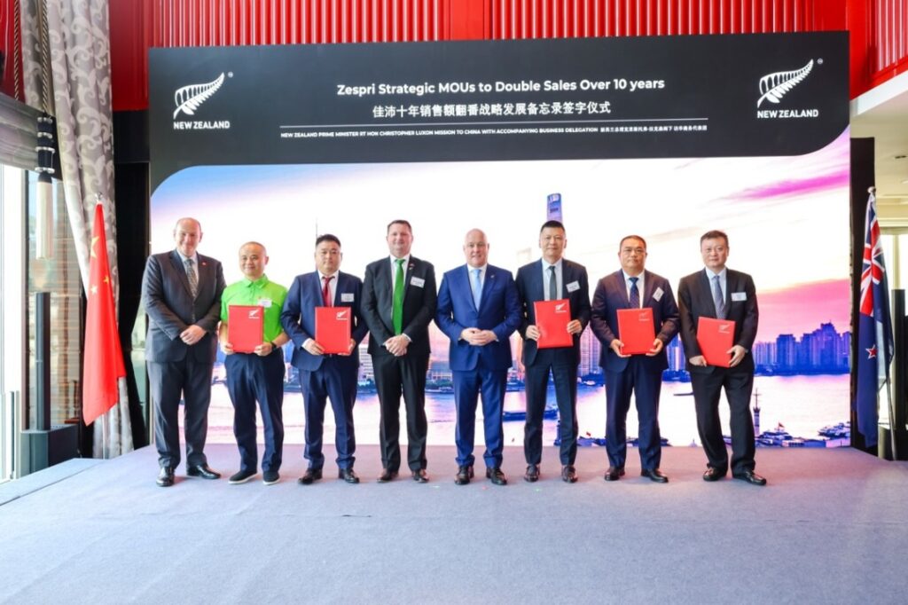 New Zealand firms double down in China as bilateral trade ties deepen