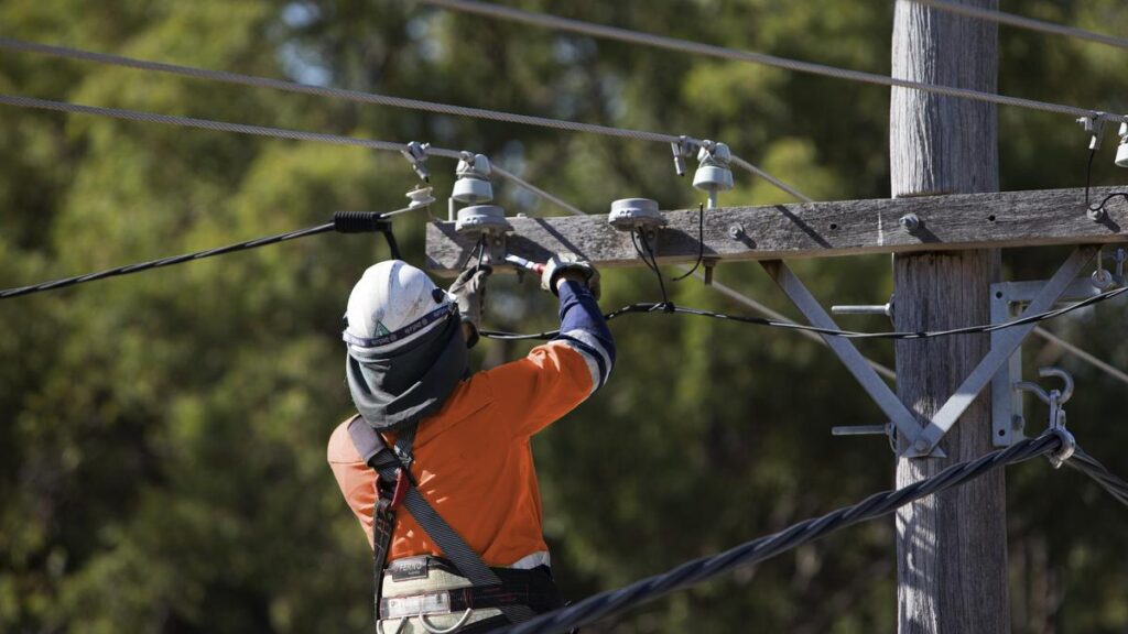 Power restored to thousands of Denmark and Albany properties after blackout from umbrella caught on power line Power restored to thousands of Denmark and Albany properties after blackout from umbrella caught on power line