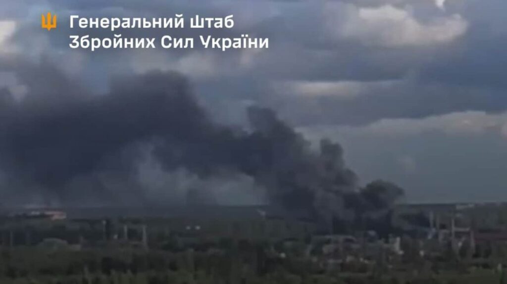 Ukraine's General Staff confirms hit on ammunition depots in Russia's Bryansk Oblast