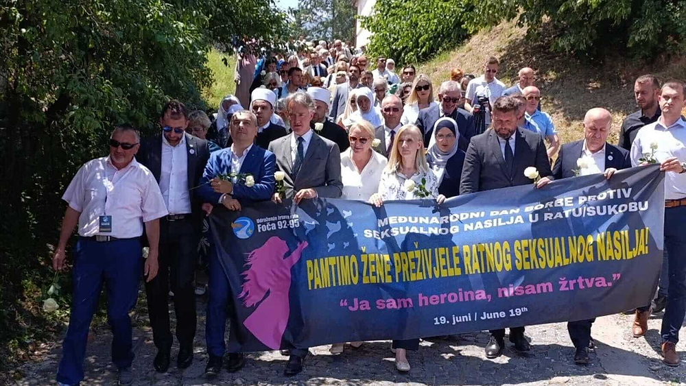 Bosnians March to remember wartime sexual violence victims