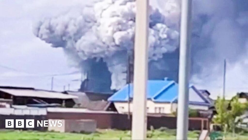 Ukraine-Russia war live: Drones 'emerged from trucks' before strikes on bombers during major attack in Russia