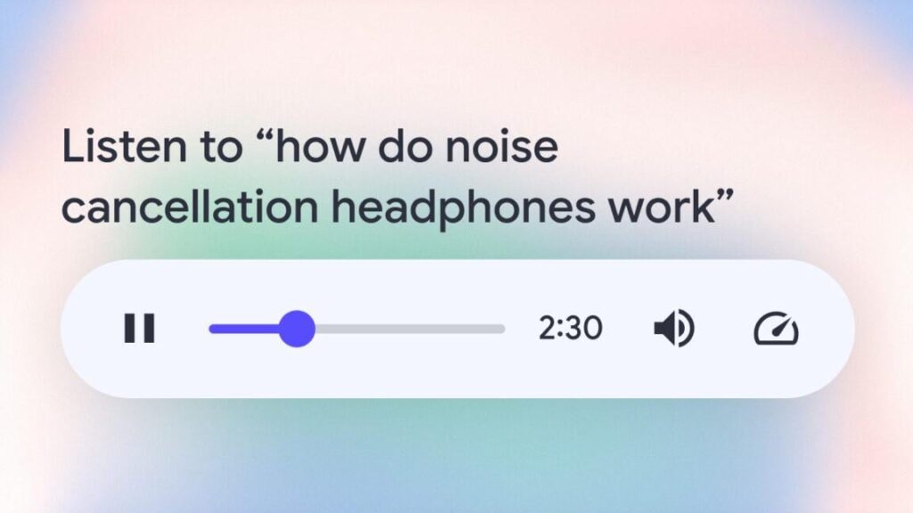 Google can now generate a fake AI podcast of your search results.