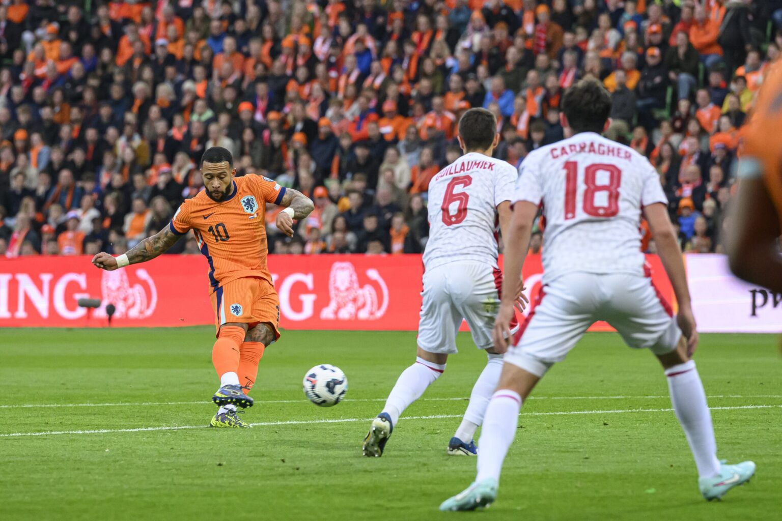 Depay becomes Oranje’s joint top scorer with two against Malta Depay becomes Oranje's joint top scorer with two against Malta