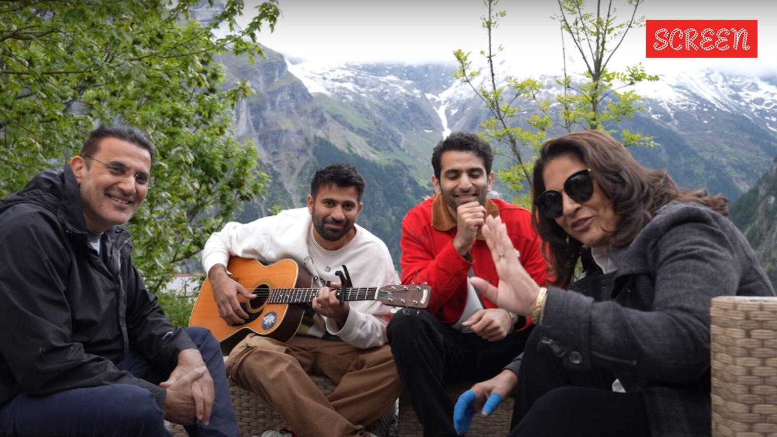 Parmeet Sethi says he’s ‘international superstar’ in Switzerland as he recreates iconic DDLJ scene with Archana Puran Singh; son says, ‘In his dreams’ | Bollywood News .Archana Puran Singh