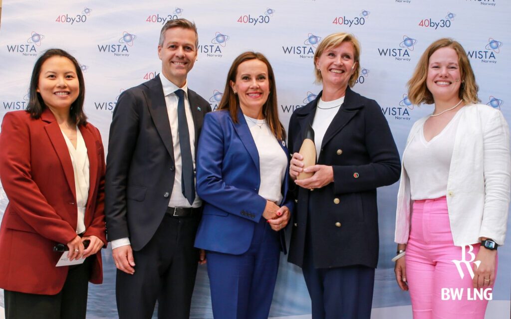 BW LNG CEO Yngvil Åsheim receives WISTA Norway Leadership Award 2025