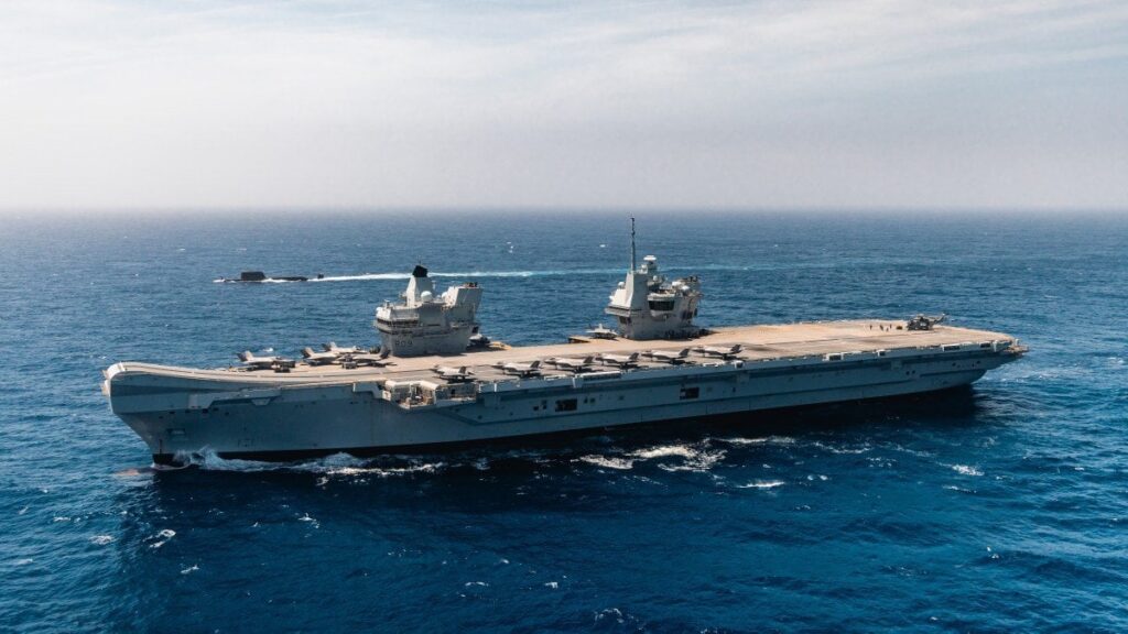 China warns Britain over Royal Navy aircraft carrier in east Asia