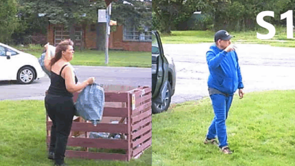 Greece Police ask for help finding people accused of stealing from school's bottle drive