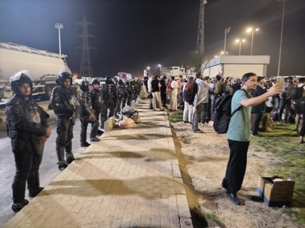Egyptian security forces intervened against "MARCH TO GAZA" - The Press Project - News, Analyzes, Radio, TV