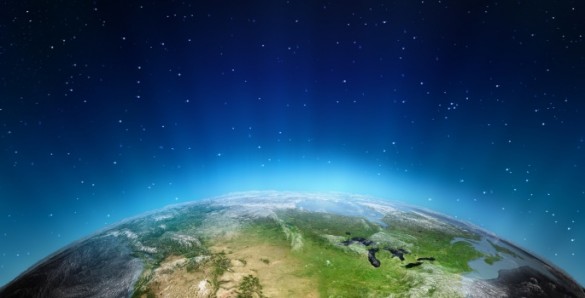 USA from space