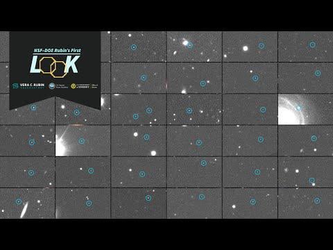 A Swarm of New Asteroids - Rubin Observatory