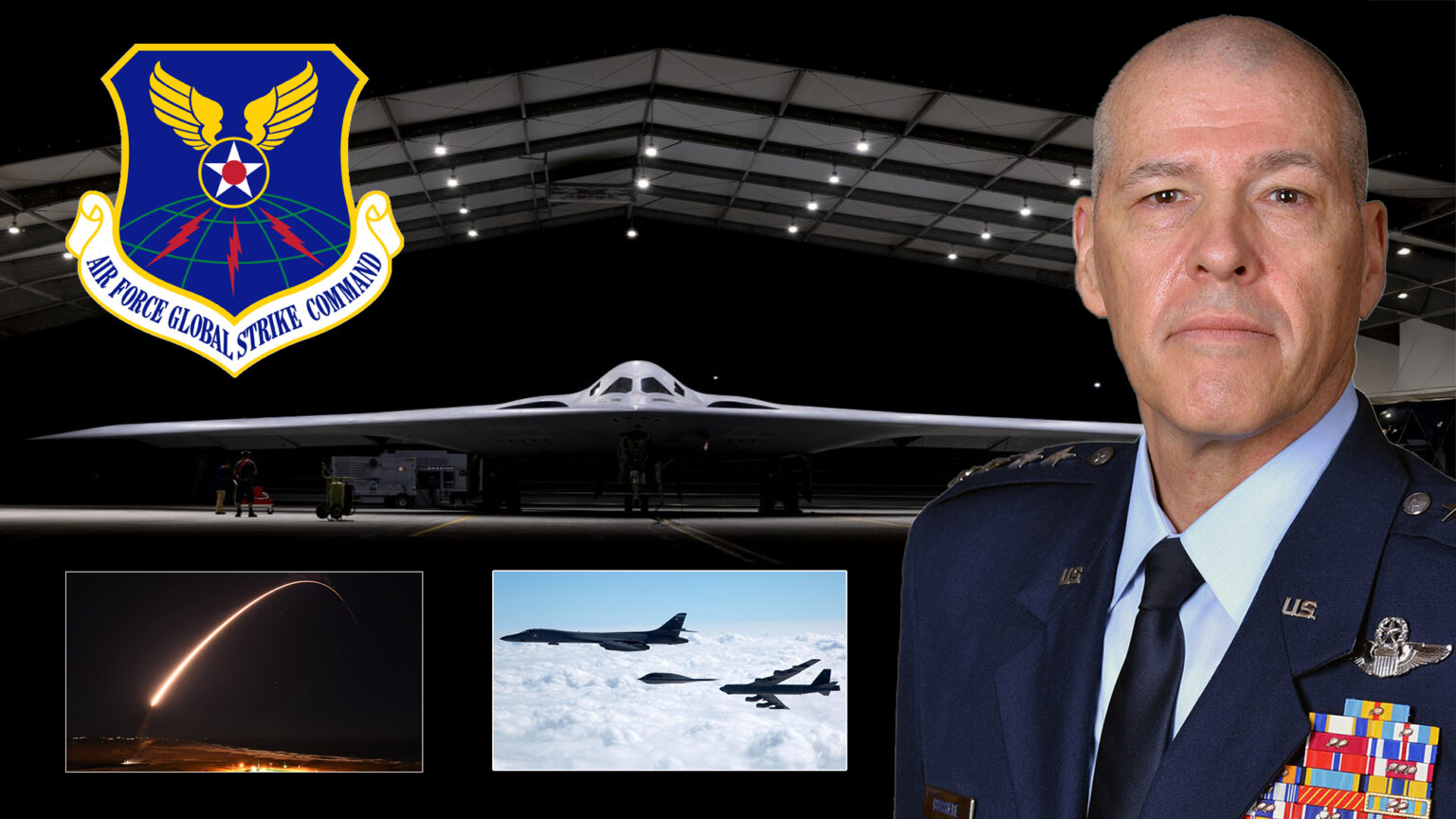 AFGSC Commander Talks B-21 Raider, B-52J, ICBMs and AI in Nuclear Command In Recent Interview