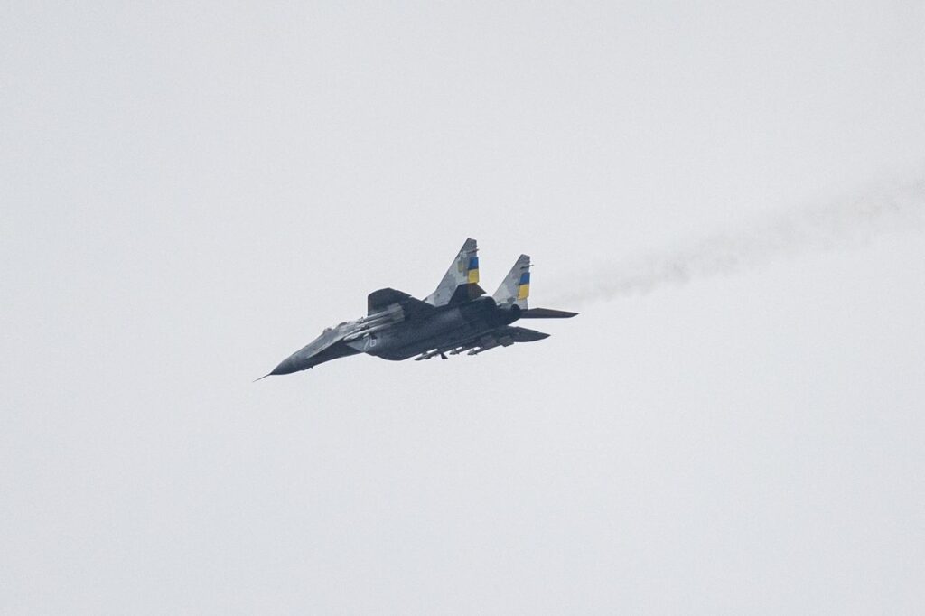 Ukrainian MiG-29 strikes Russian drone hub, ammo depot in Zaporizhzhia direction, releases video