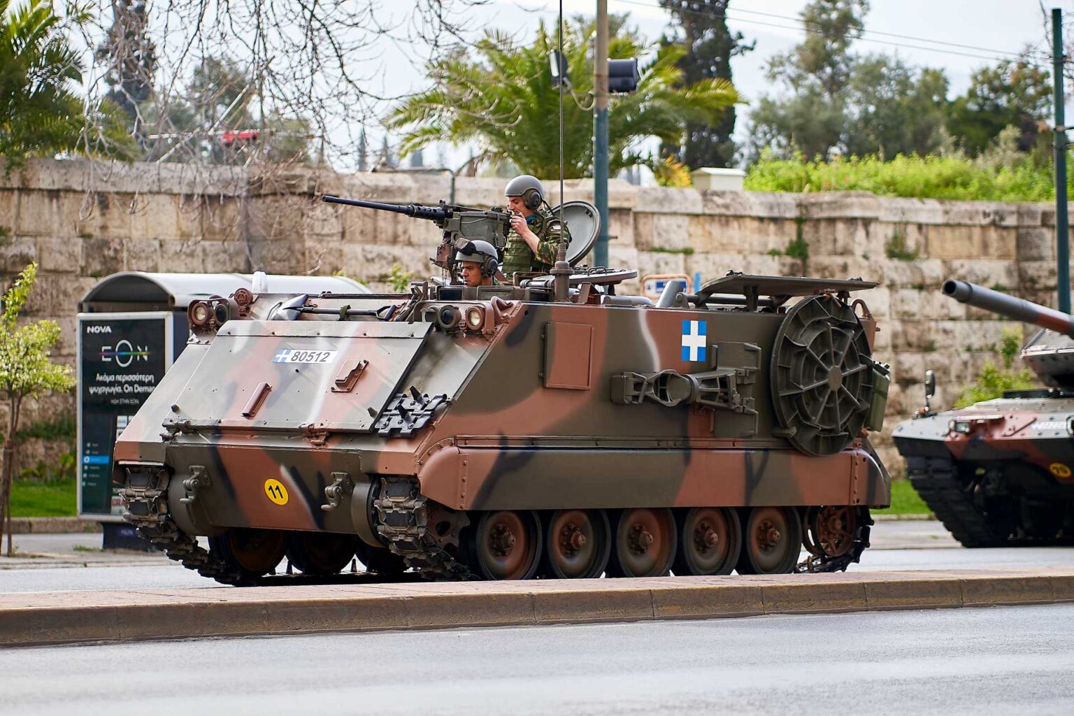 Greece boosts Lebanese infantry mobility following delivery of US-made M113 armored carriers Greece boosts Lebanese infantry mobility following delivery of US-made M113 armored carriers