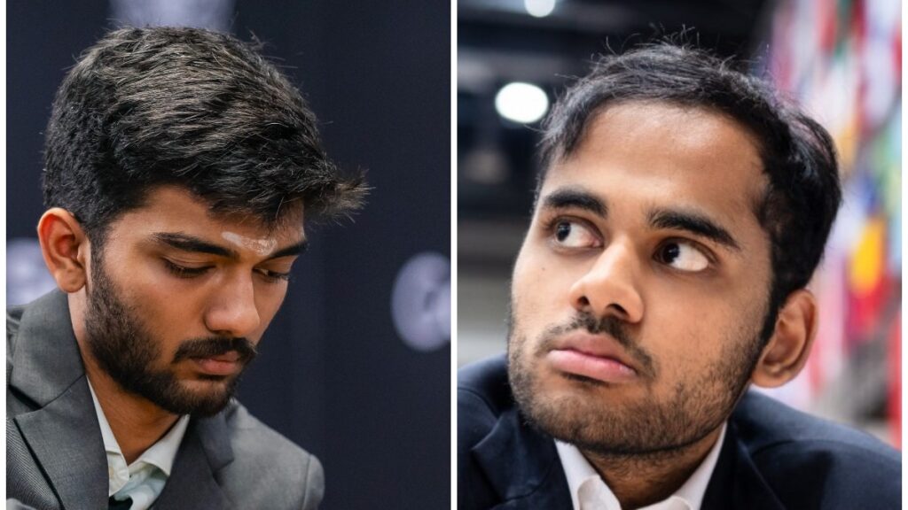 Gukesh, Erigaisi in title race as Humpy leads women's section – Firstpost