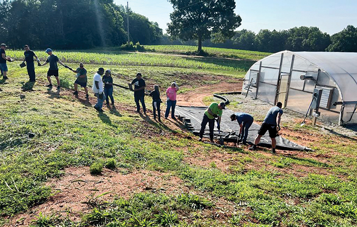 Schneider Electric volunteers power up community farm on Global Environment Day