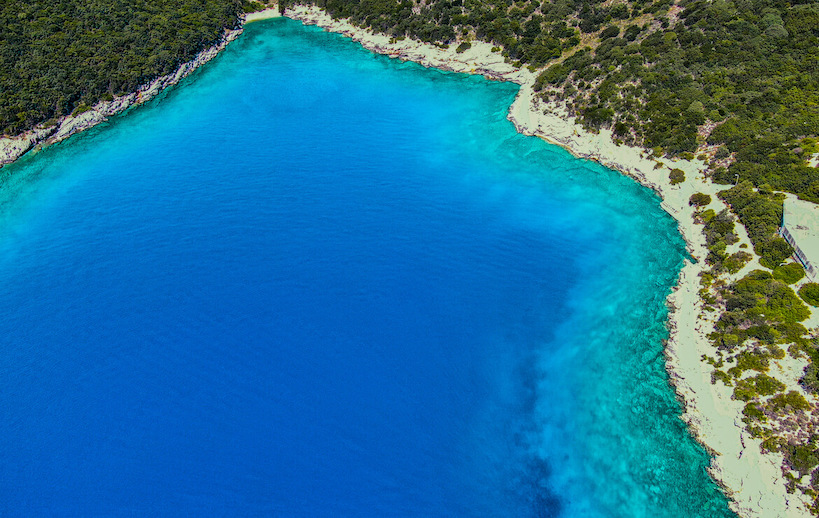 Cleanup Greek island