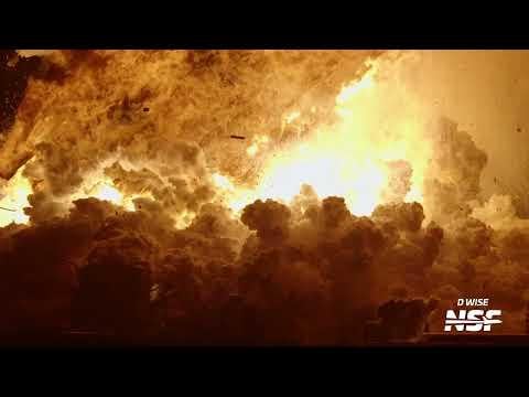 Slow Motion of Starship’s Static Fire RUD